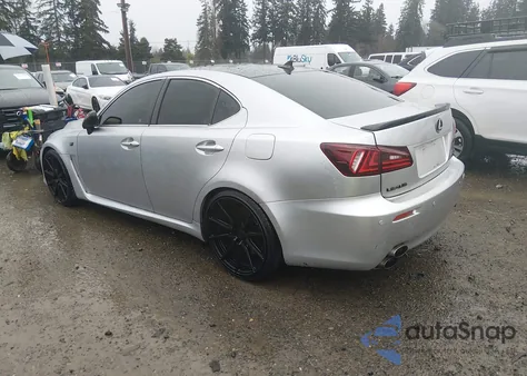 2008 Lexus Is F z USA, uszkodzony, nr VIN JTHBP262X85000853